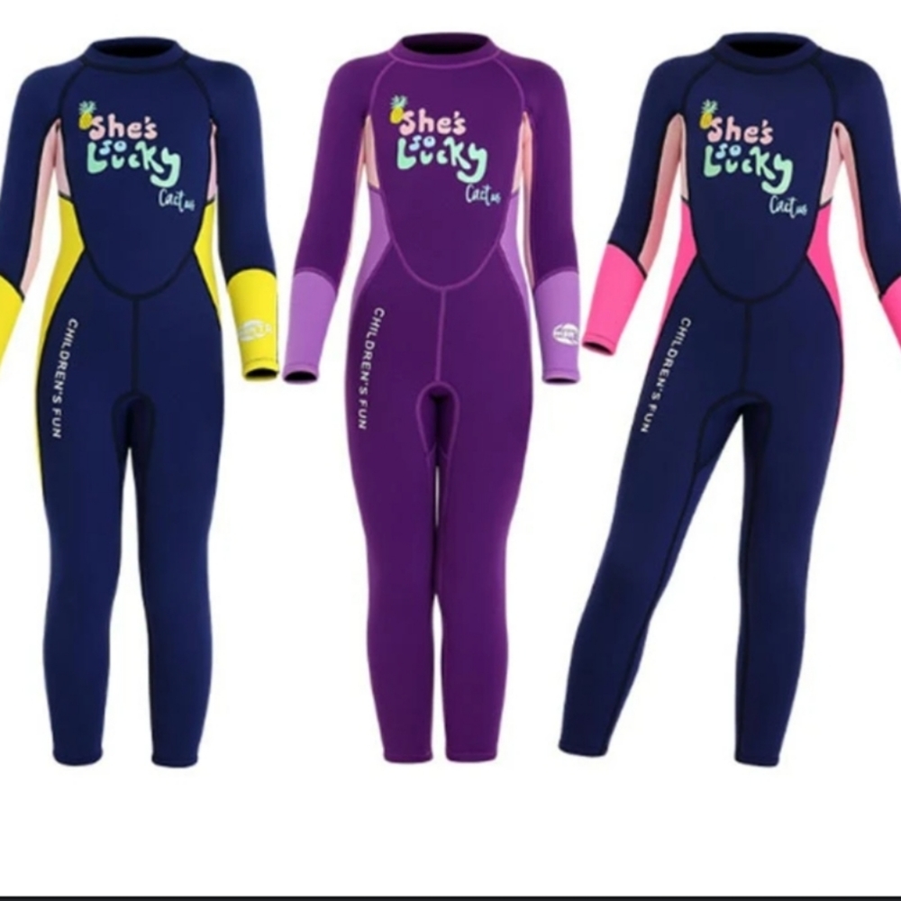 DIVE & SAIL 2.5MM Full Wetsuit for Girls